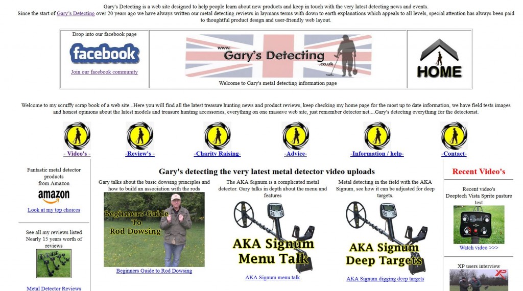 Garys detecting web page review